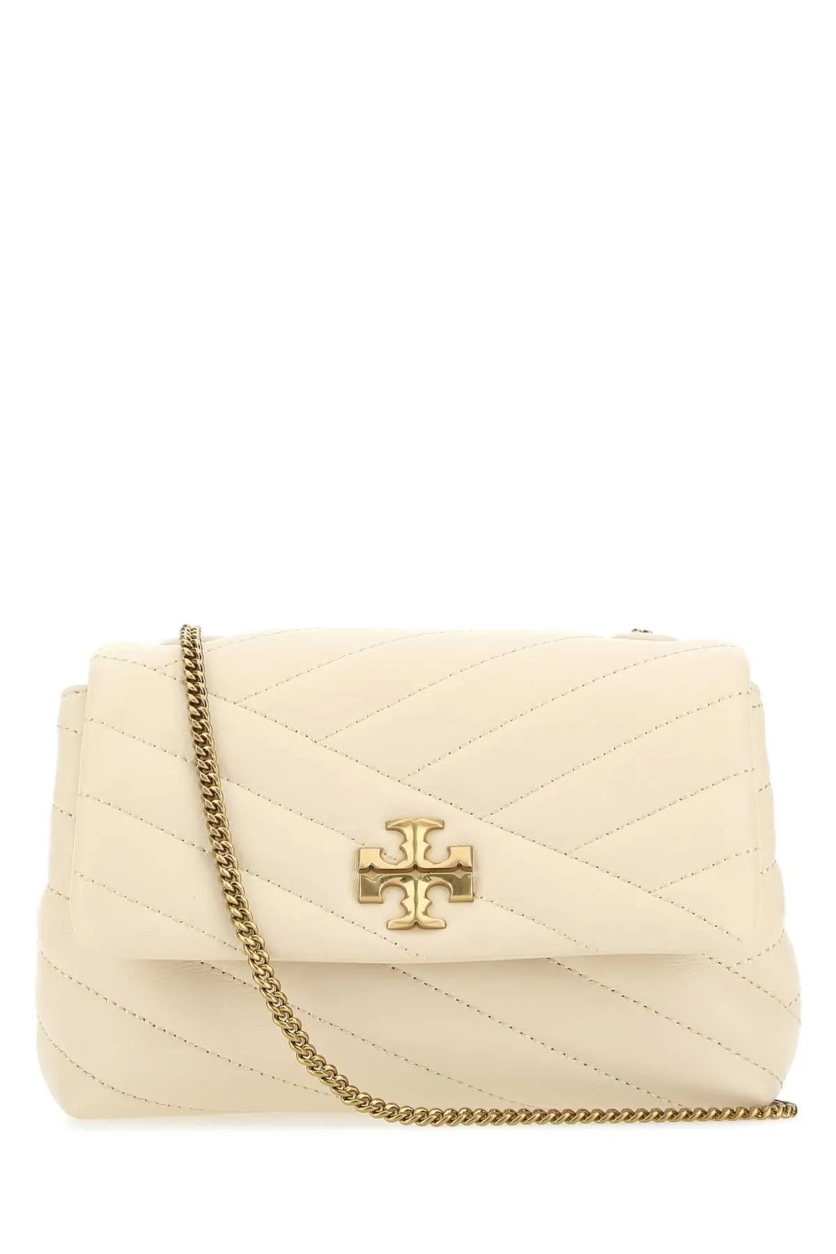 Tory Burch Kira Quilted Logo Plaque Crossbody Bag