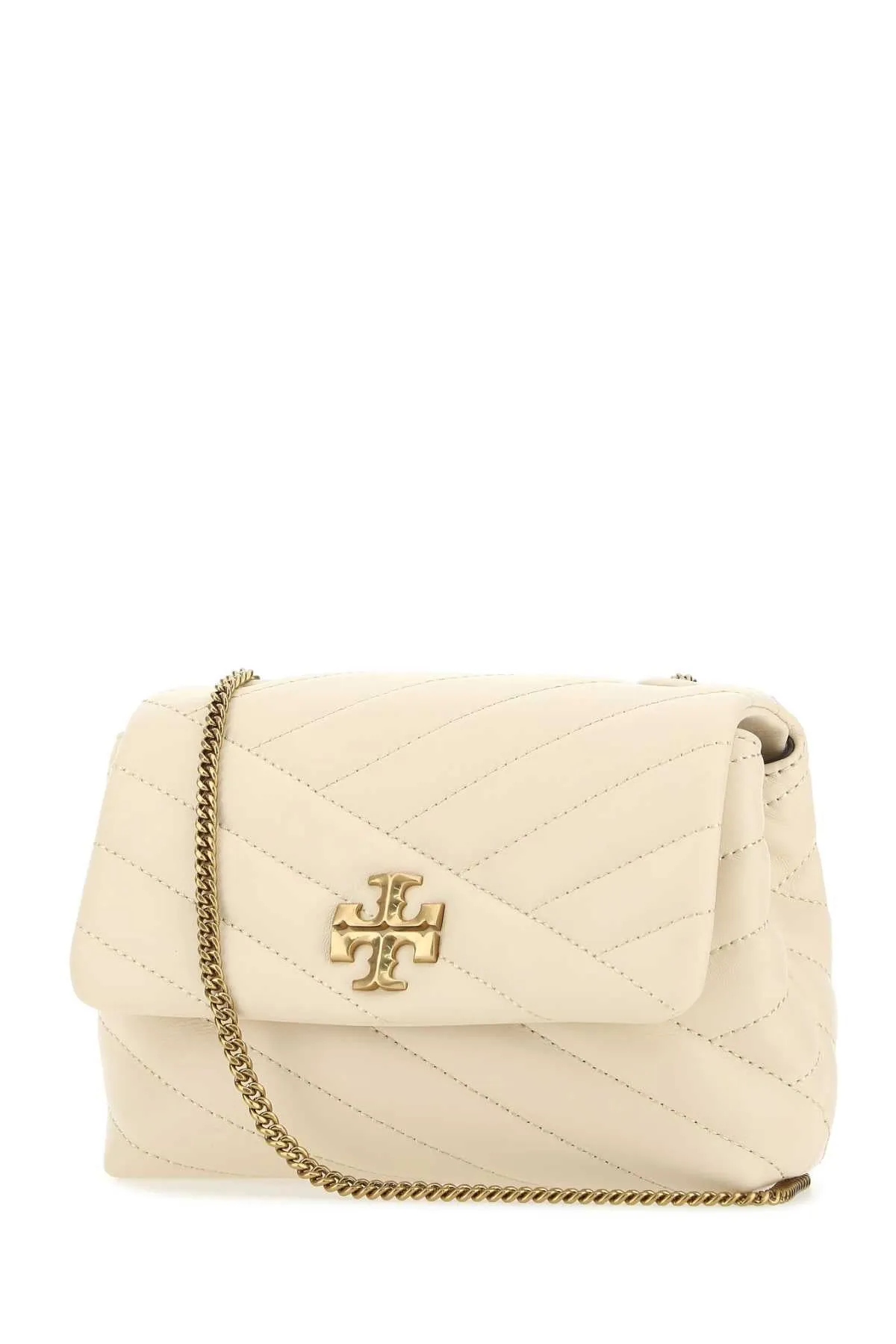 Tory Burch Kira Quilted Logo Plaque Crossbody Bag