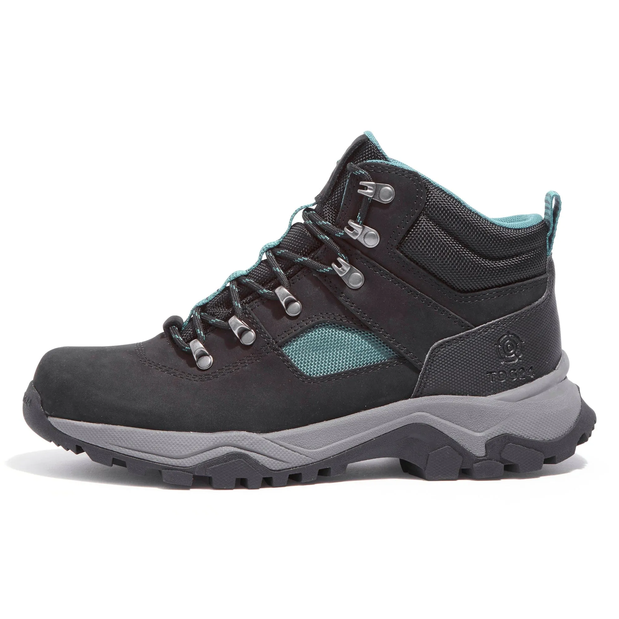 Tundra Womens Walking Boot - Black/Teal