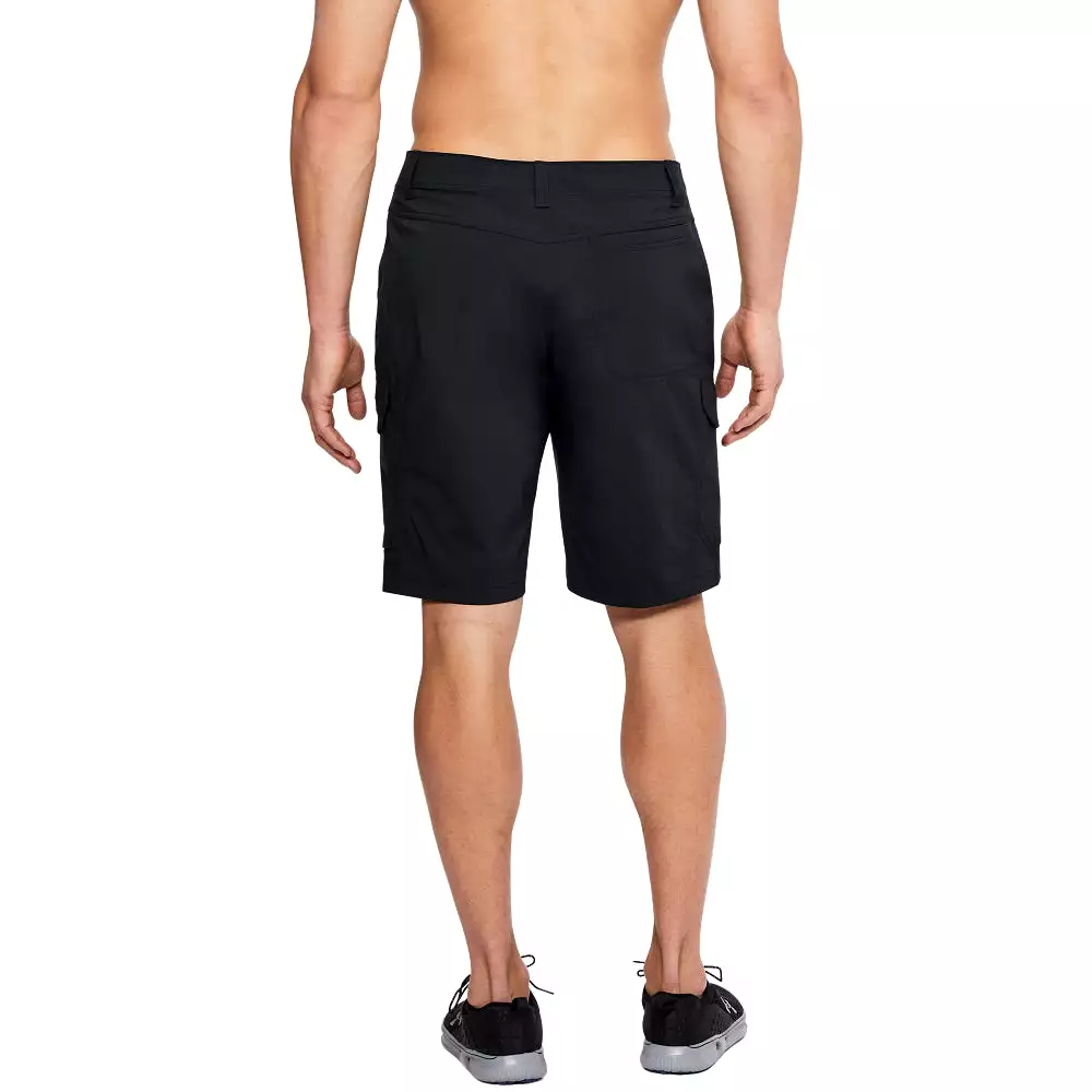 'Under Armour' Men's Fish Hunter Cargo Shorts - Black