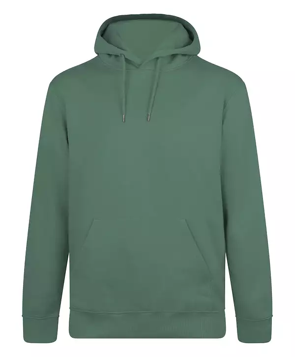 Unisex Sage Green Organic Cotton Pullover Hoodie - Adult