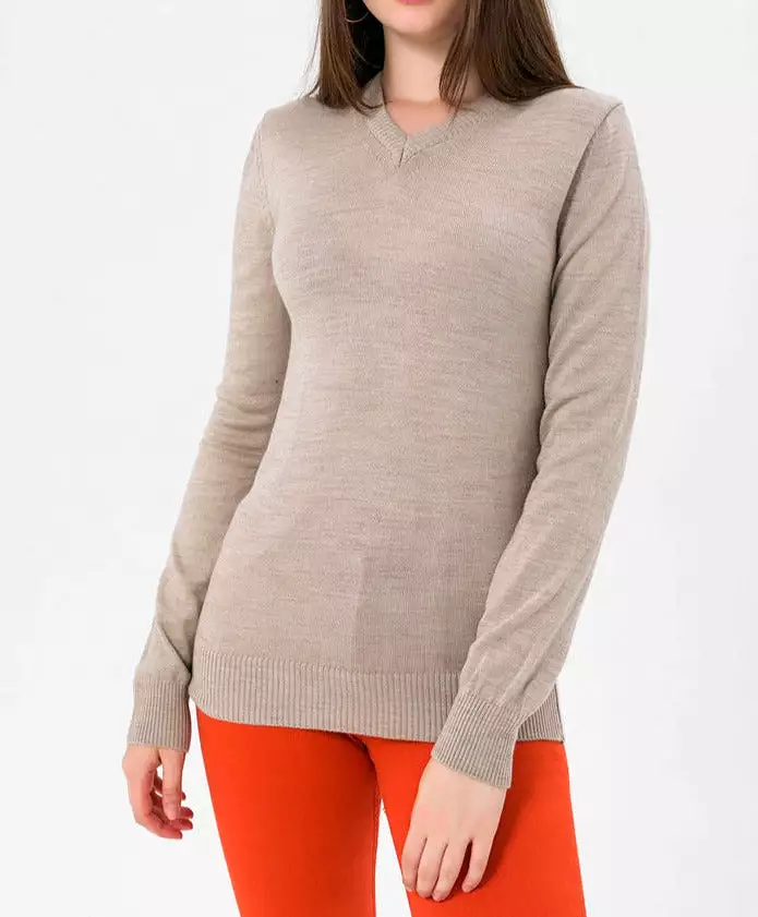 V NECK SWEATER