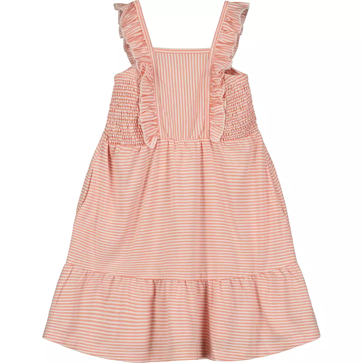 Vignette - Coral Stripe Ameera Dress