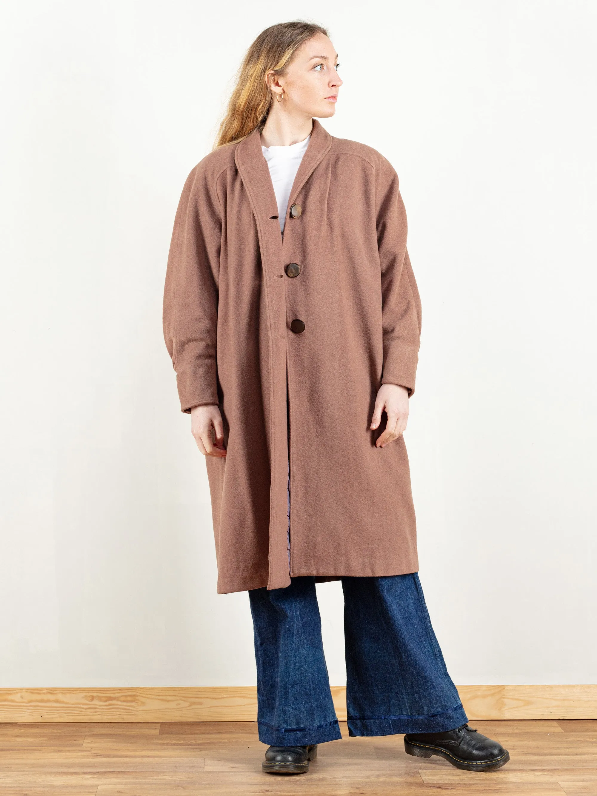 Vintage 60's Women Wool Blend Coat