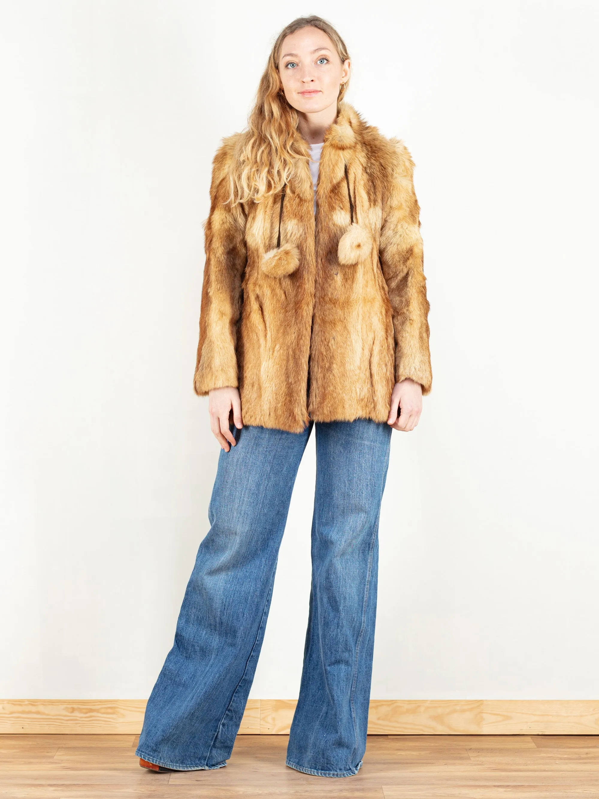 Vintage 70's Real Fur Coat