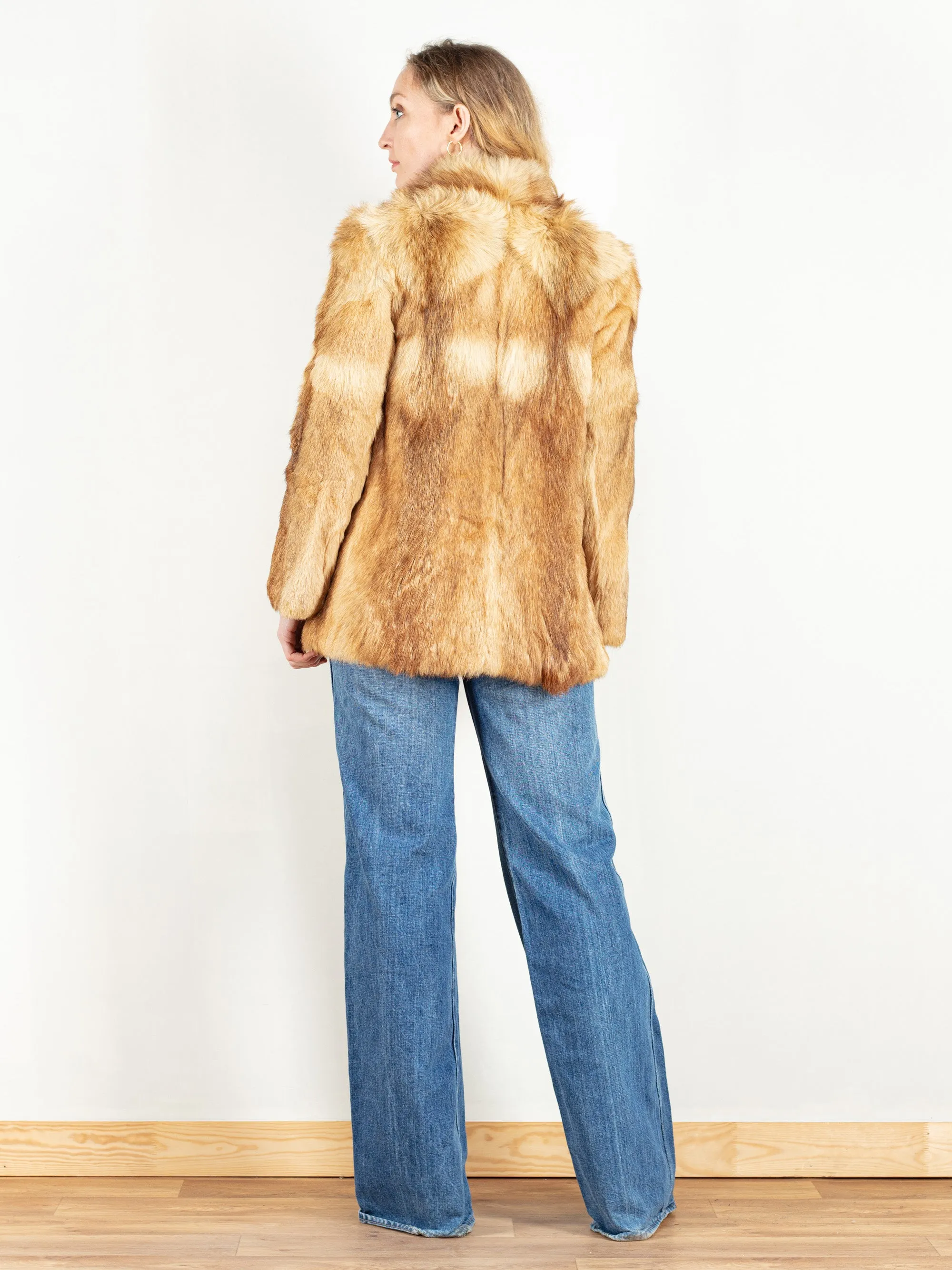 Vintage 70's Real Fur Coat