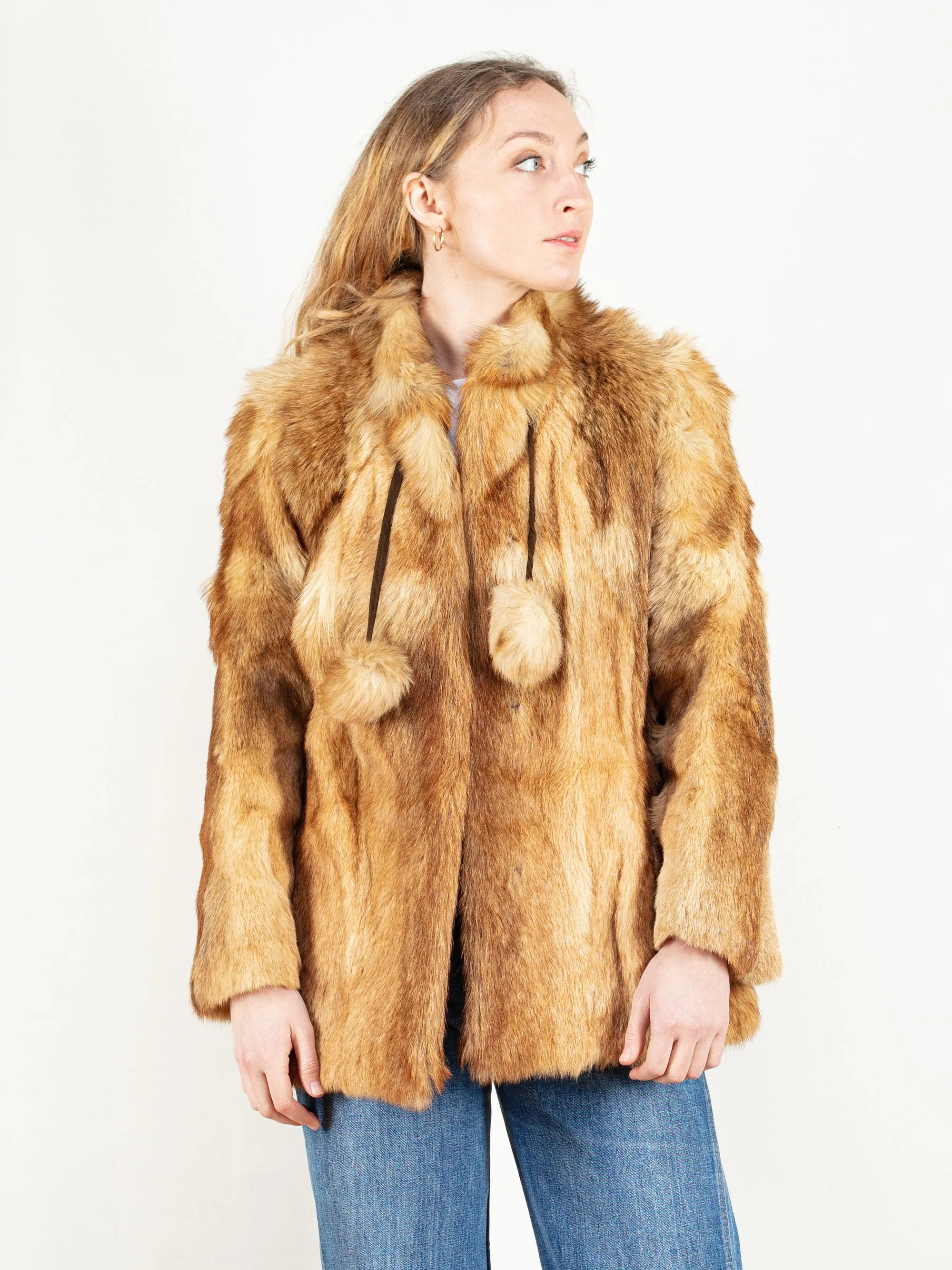 Vintage 70's Real Fur Coat