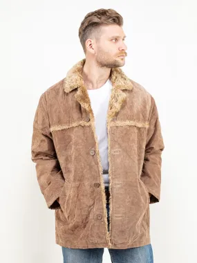 Vintage 70's Suede Sherpa Coat