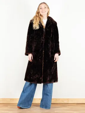 Vintage 70's Women Fur Coat