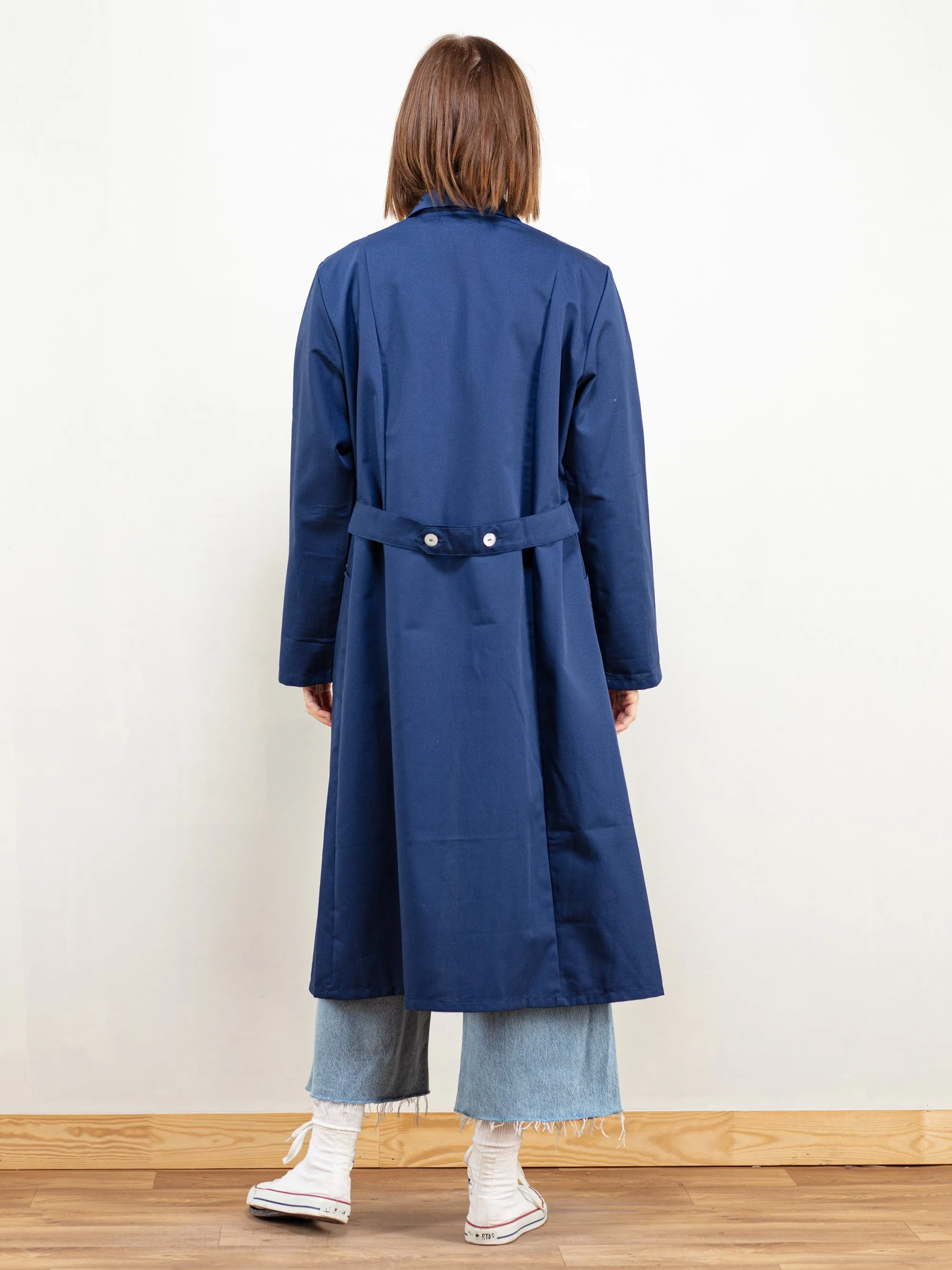 Vintage 90's Women Blue Chore Coat