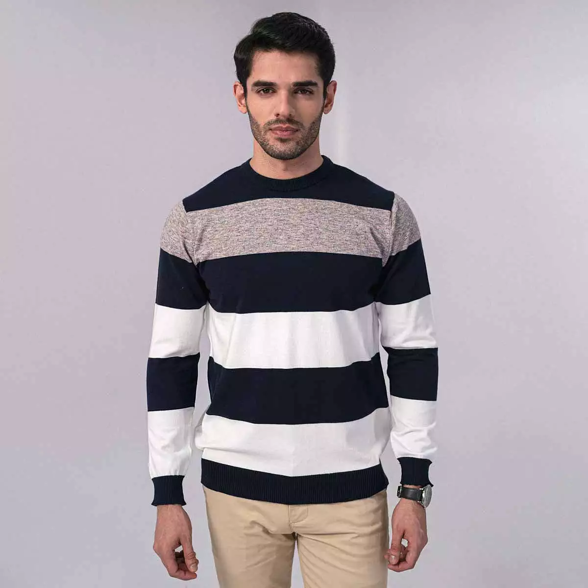 VPN Striper Sweater - HWMB1322006