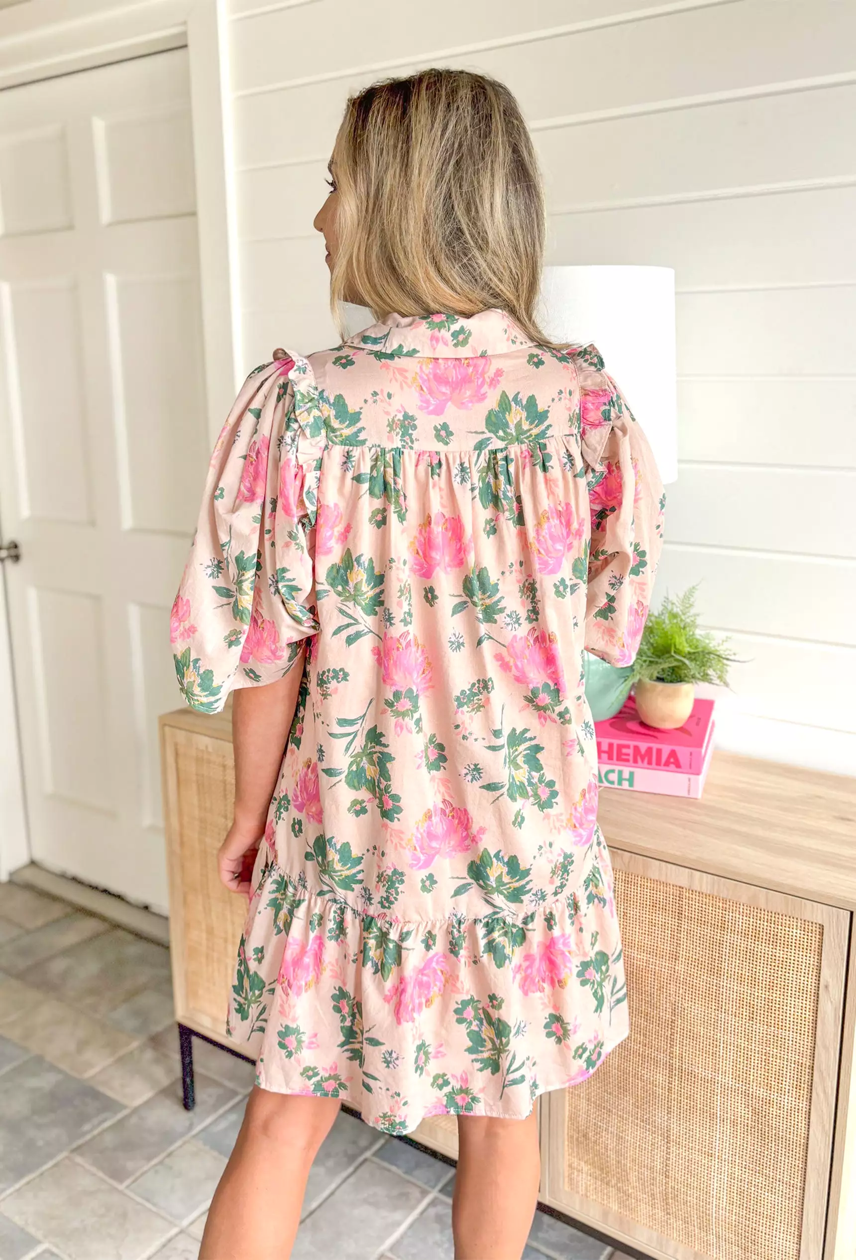 Whispered Secrets Floral Dress