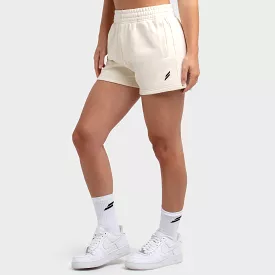 Women's Essential Cotton Shorts - Cream