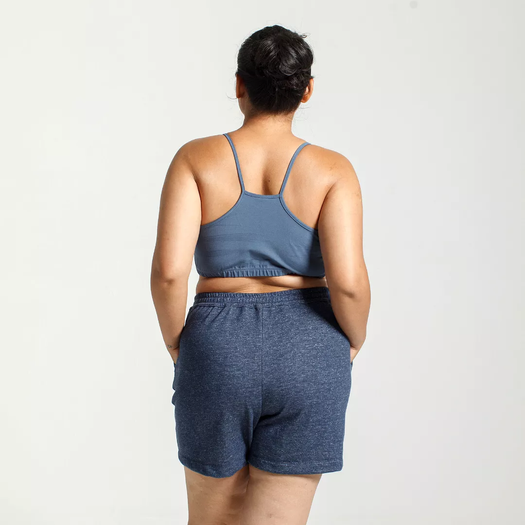 Women's Lounge Shorts  | Navy Marle