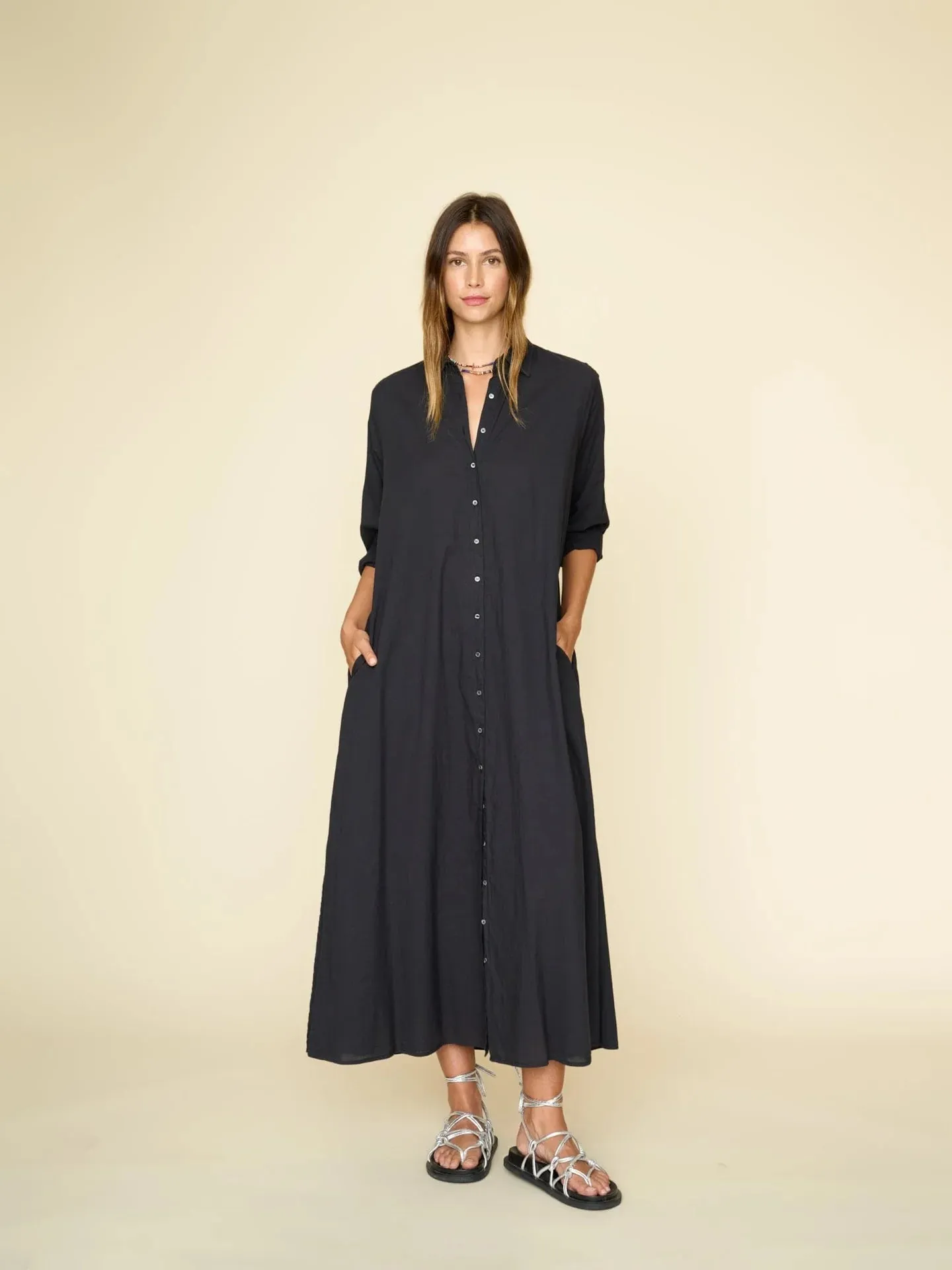 Xirena BODEN Maxi Dress in Black 