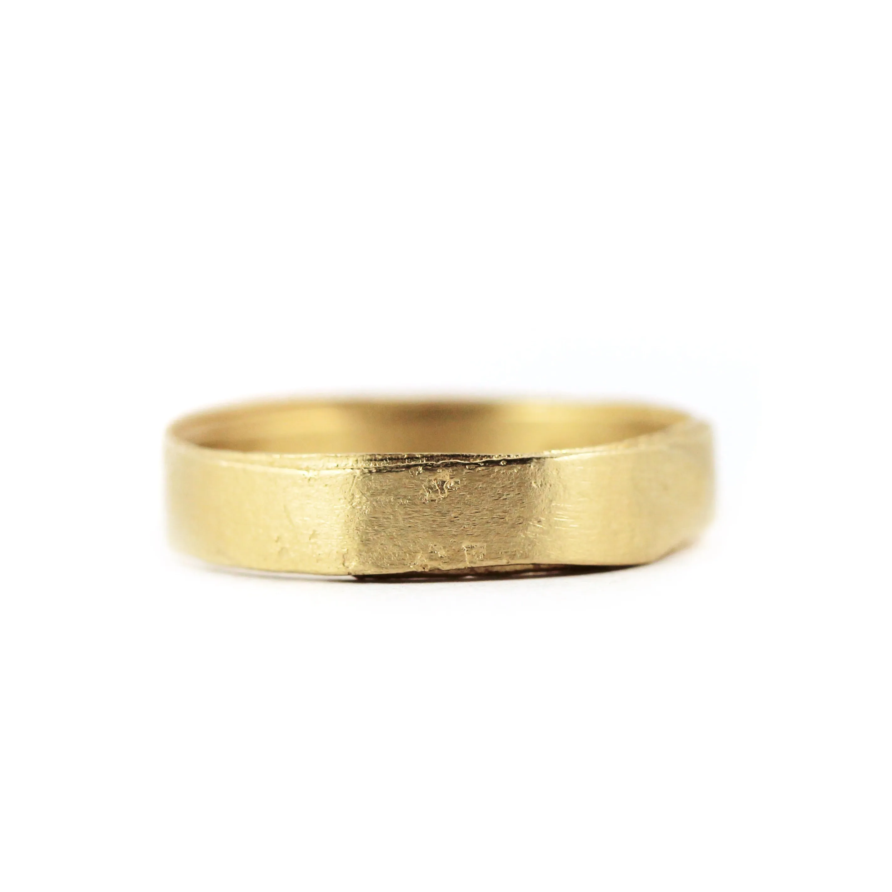 Yellow Gold Men's Wrap Band - Ruth Tomlinson